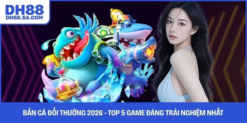 Bắn Cá Đổi Thưởng 2026 -  Top 5 Game Đáng Trải Nghiệm Nhất